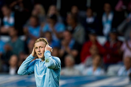 Malmö FFs Emil Forsberg deppar