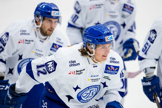 Leksands Fredrik Forsberg glad