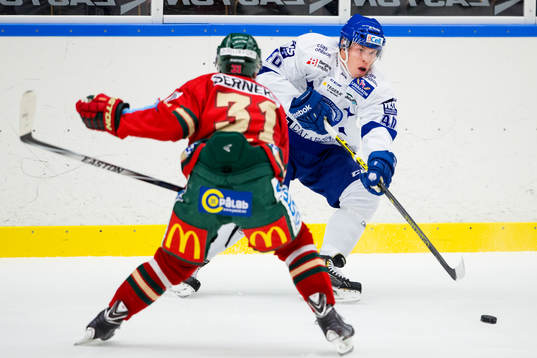 Leksands Tomi Sallinen mot Frölundas Nicklas Lasu