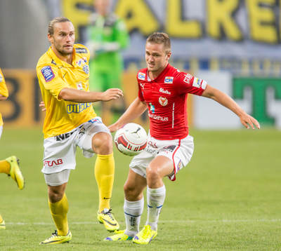 Falkenbergs Johannes Vall och Kalmars Mats Solheim