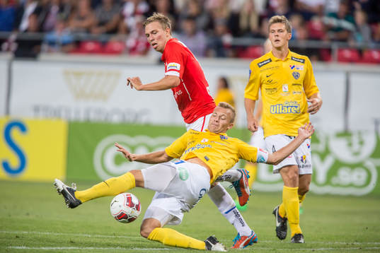 Kalmars Jonathan Ring och Falkenbergs Rasmus Sjöstedt