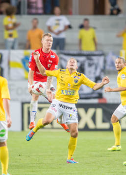 Kalmars Marcus Nilsson och Falkenbergs Patrik Ingelsten