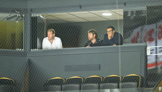 Per Svartvadet och Peter Forsberg