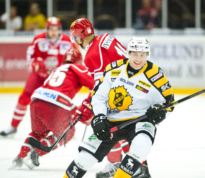 under en träningsmatch i Ishockey mellan Modo och