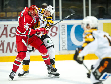 Modos Adrian Kempe och Skellefteås Martin Sevc