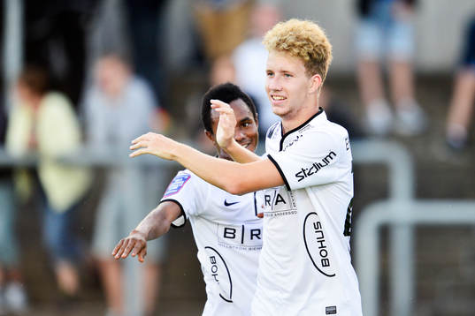 Häckens Samuel Gustafson jublar