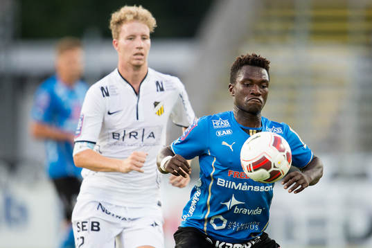 Halmstads King Osei Gyan