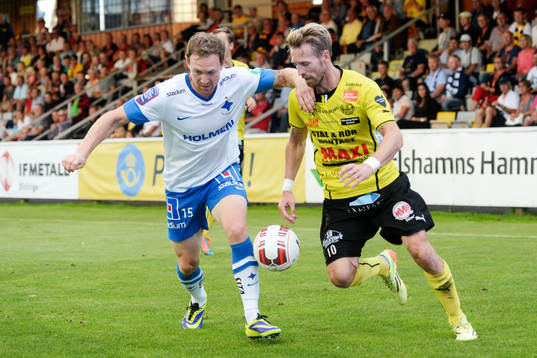 Mjällbys Christian Wilhelmsson och Norrköpings Marcus