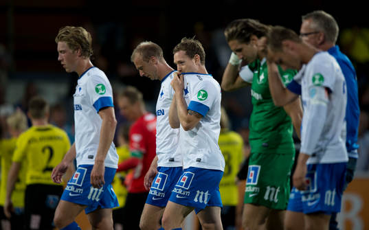 Norrköpings Marcus Falk Olander deppar