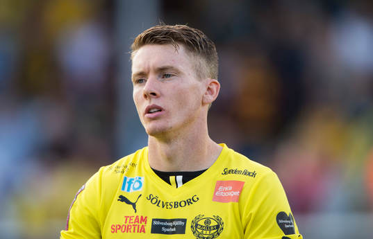 Mjällbys Viktor Agardius i
