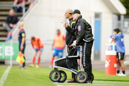 Elfsborgs manager Klas Ingesson och tränare Jan Mian