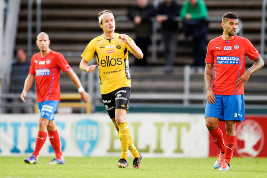 Elfsborgs Viktor Prodell jublar
