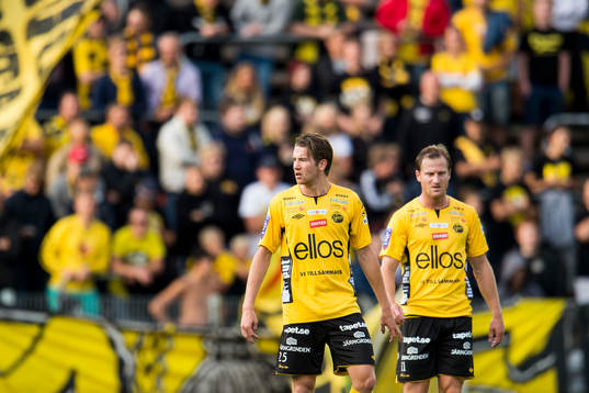 Elfsborgs Marcus Rohdén och Daniel Mobaeck deppar