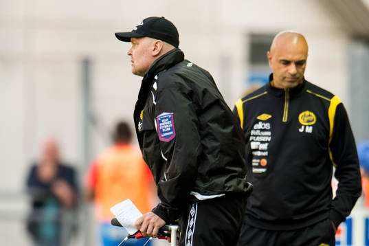 Elfsborgs manager Klas Ingesson och tränare Jan Mian