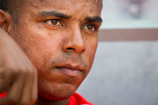 Helsingborgs Álvaro Santos på bänken