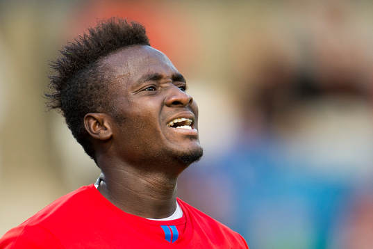 Helsingborgs David Accam deppar