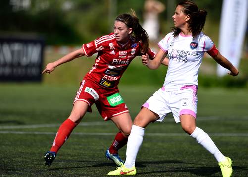 Piteås Elin Johansson och Rosengårds Sara Björk