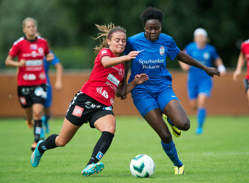 Eskilstunas Gaelle Enganamouit  och Kristianstads Alice