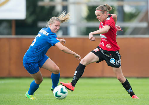 Eskilstunas Kim Arodin och Kristianstads Lorca Van De Putte
