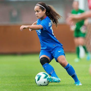 Eskilstunas Malin Diaz Pettersson i matchen i