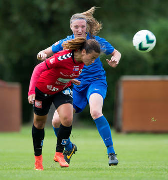 Kristianstads Marija Banusic i matchen i damallsvenskan