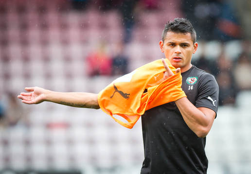 Örebros Daniel Sobralense i Allsvenskan mellan Örebro och