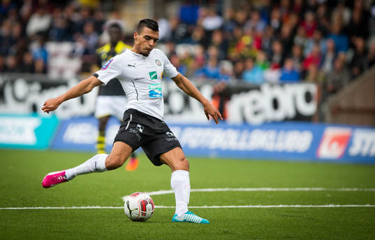 Örebros Ahmed Yasin gör 4-2 Allsvenskan mellan Örebro