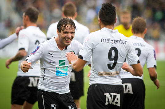 Örebros Nordin Gerzic jublar
