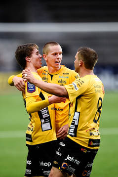 Elfsborgs spelare jublar
