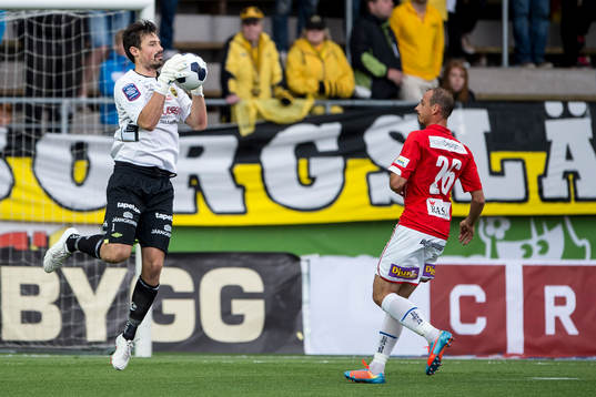 Elfsborgs målvakt Kevin Stuhr-Ellegaard