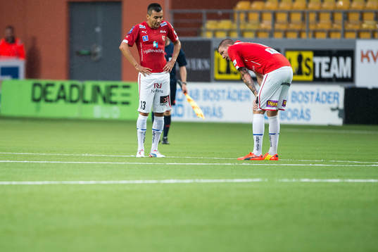Kalmars spelare deppar