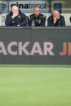 Elfsborgs manager Klas Ingesson, tränare Jan Mian och