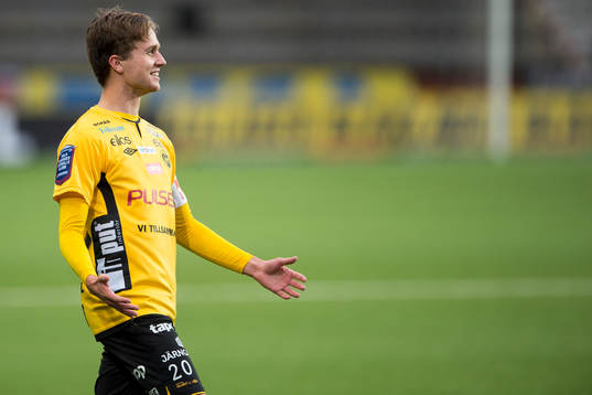 Elfsborgs Adam Lundqvist jublar