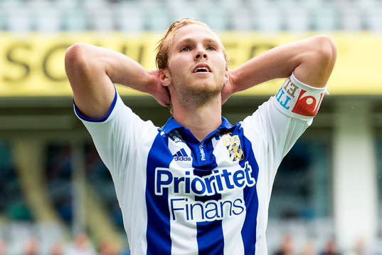 IFK Göteborgs Gustav Engvall deppar