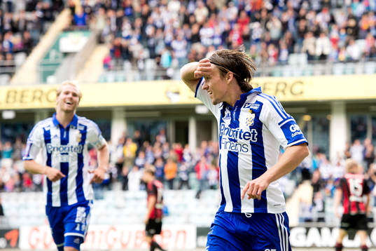 IFK Göteborgs Lasse Vibe jublar