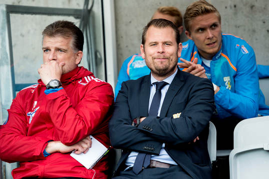 IFK Göteborgs assisterande tränare Magnus Edlund och