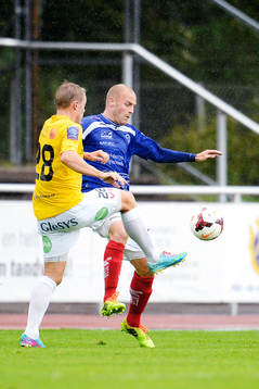 Falkenbergs Patrik Ingelsten mot Åtvidabergs Daniel