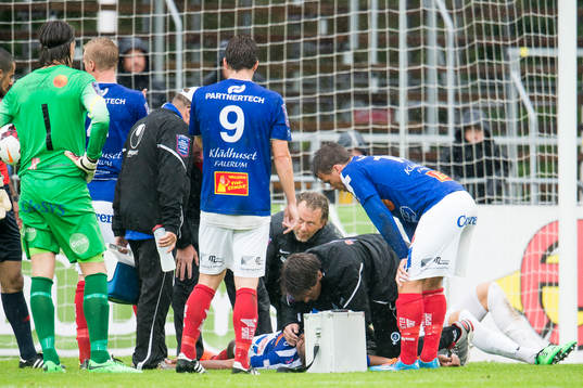 Åtvidabergs Ricardo Santos skadas