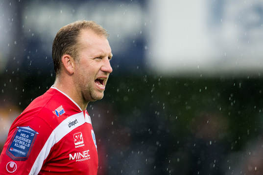 Åtvidabergs målvakt Henrik Gustavsson