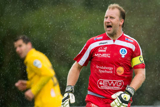 Åtvidabergs målvakt Henrik Gustavsson