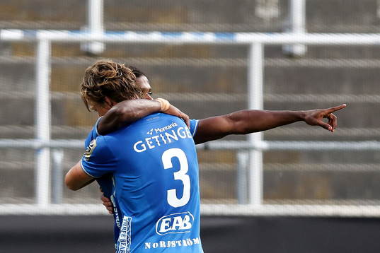Halmstads Fredrik Liverstam kramar om Halmstads Joseph