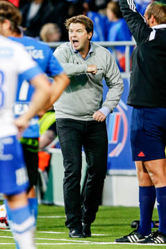 Halmstads tränare Jens Gustafsson