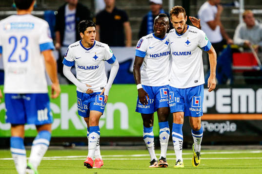 Norrköpings Emir Kujovic jublar