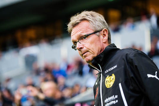 Mjällbys tränare Anders Linderoth