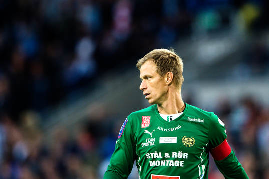 Mjällbys målvakt Mattias Asper
