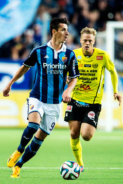 under fotbollsmatchen i Allsvenskan mellan Djurgården och