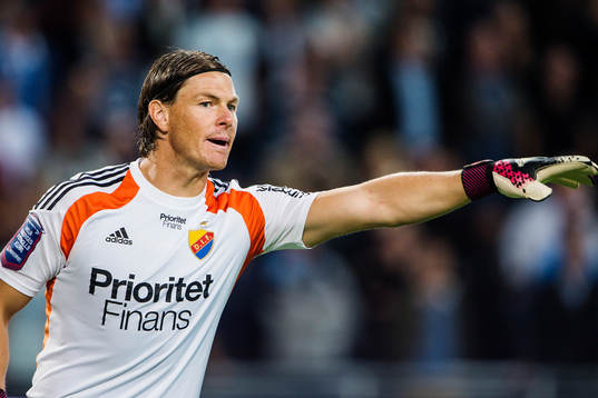 Djurgårdens målvakt Kenneth Høie