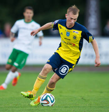 Ängelholms Albin Nilsson matchen i Superettan mellan