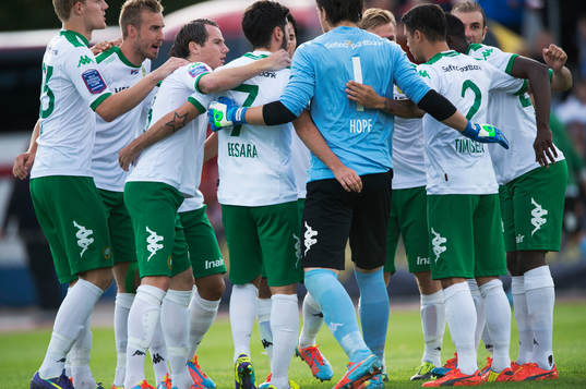 Hammarby laddar upp i matchen i Superettan mellan