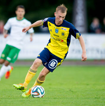 Ängelholms Albin Nilsson matchen i Superettan mellan